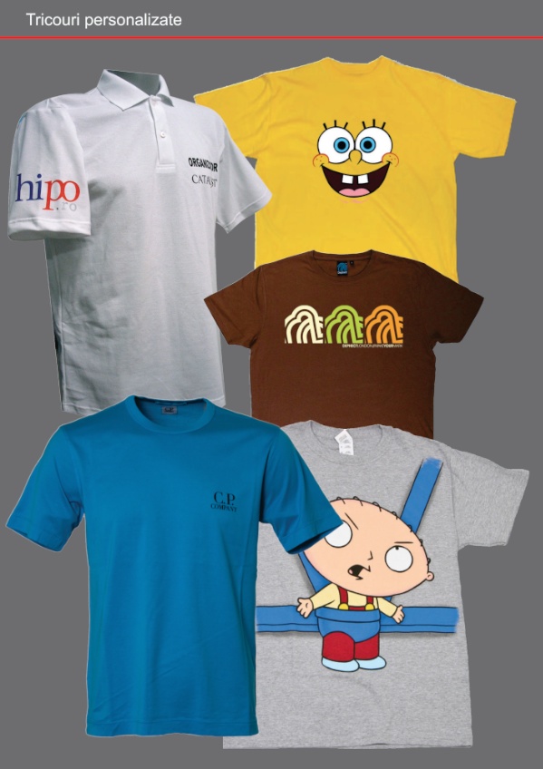 tricouri personalizate
